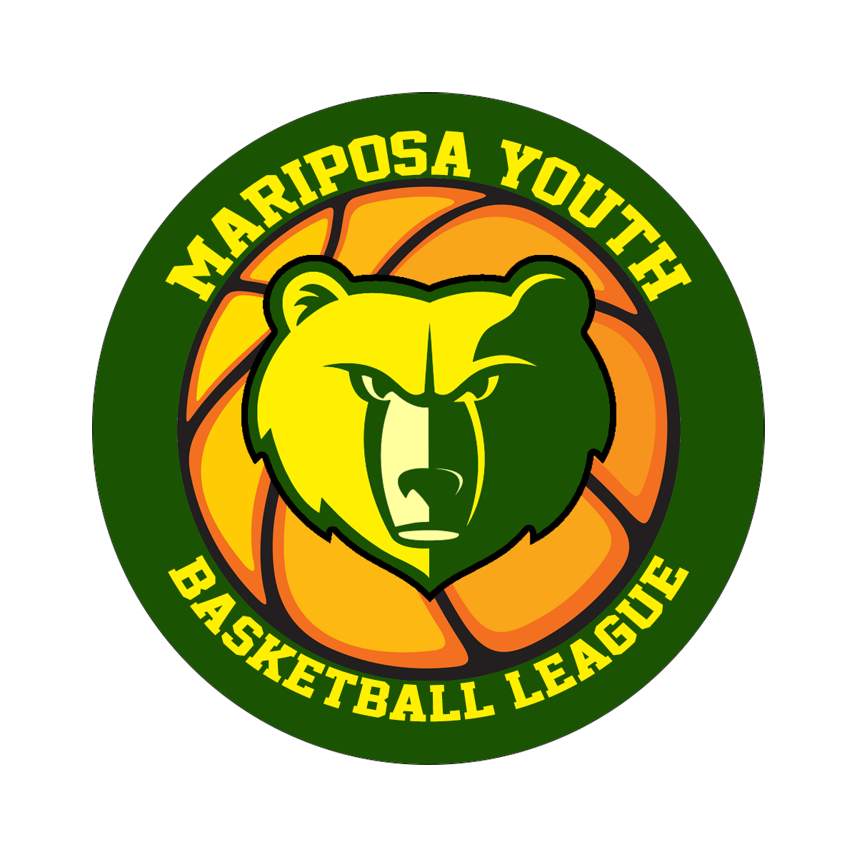 Mariposa Youth Basketball League logo